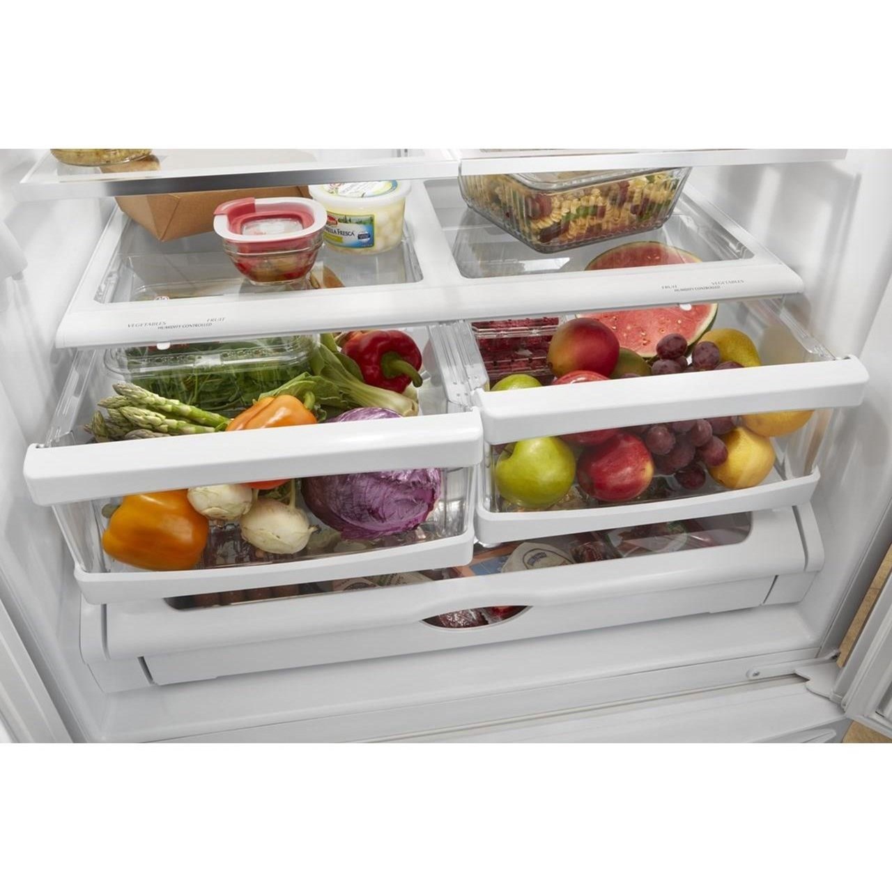 Whirlpool 20 cu ft hot sale refrigerator french door